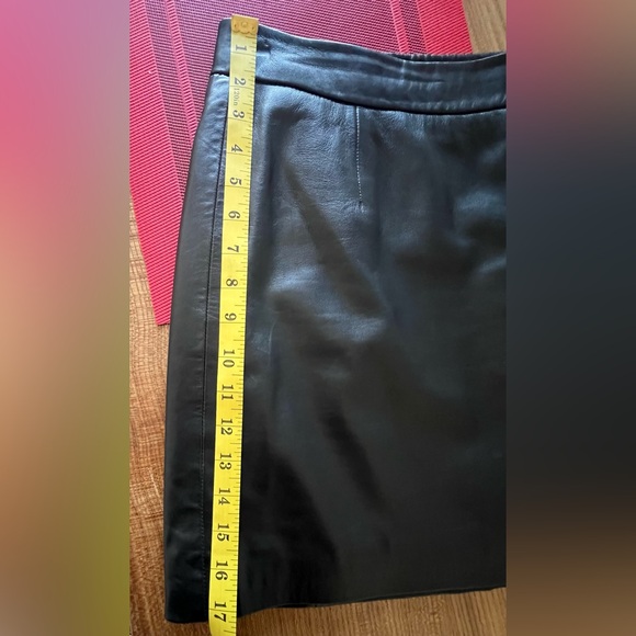 NWOT Lucky Brand Leather Miniskirt - Picture 7 of 7